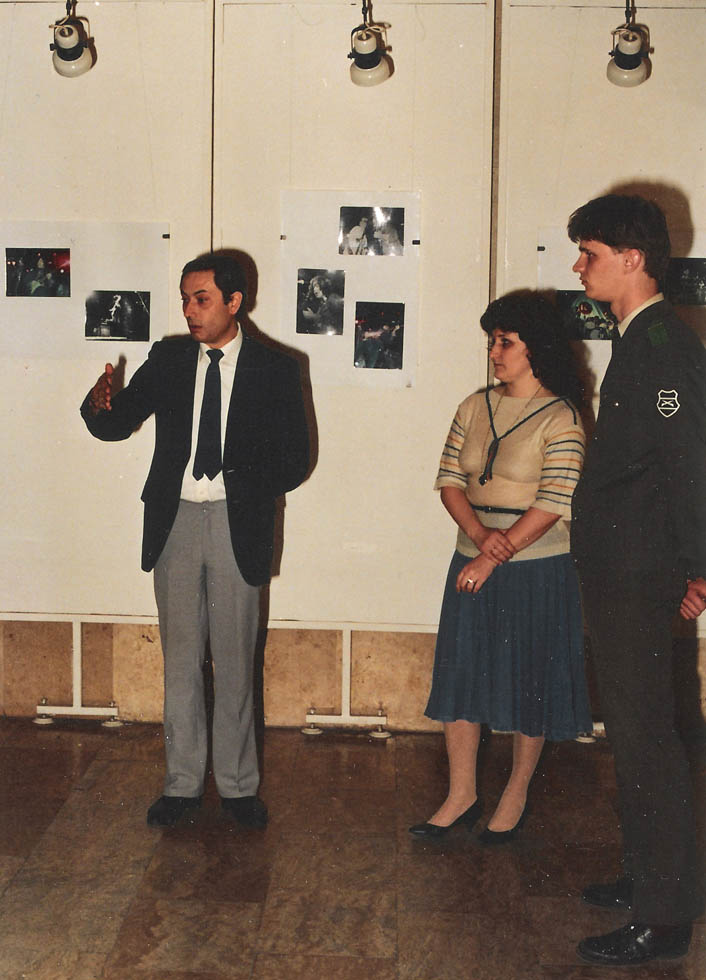 Andrics László-Nagykanizsa, HEMO-1987 kiállítás megnyitó